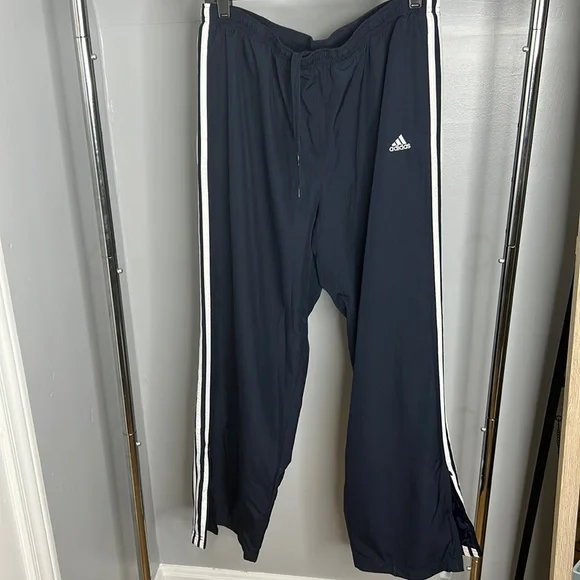 adidas Pants Adidas Track Pants Sweatpants Navy Blue And White